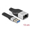 Adapter USB 3.2 Typ-A do Gigabit LAN elastyczny FPC Delock 86937